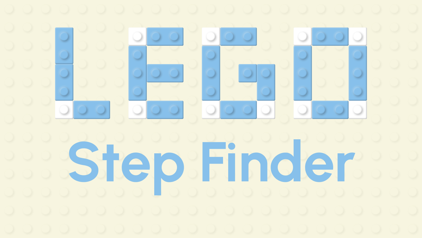 LEGO Step Finder